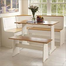 breakfast nook with a wrap around bench