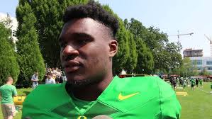 LaMar Winston ahead of Oregon's fifth practice of fall camp