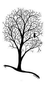 For another size, do not hesitate to contact us. Owl In A Tree Love It Tree Outline Tree Drawing Tree Art