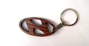 Wooden Hyundai Logo Keychain Walnut Wood Hyundai Owners Etsy Keychain Wood Keychain Walnut Wood
