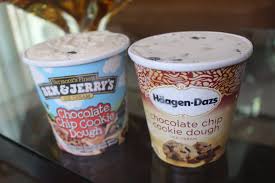 Click here to watch the story so far. Ben Jerry Vs Haagen Dazs Chocolate Chip Cookie Dough Ice Cream