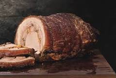 How do you know when porchetta is cooked?