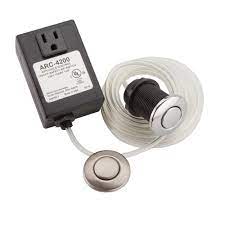 These garbage disposal air switch reviews will not be complete without adding the geyser disposal switch into the list. Moen Garbage Disposal Air Switch Controller Base Unit With Chrome And Satin Nickel Air Switch Buttons Arc 4200 Ch Sn The Home Depot