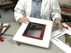 Encadrement Techniques De Base Lecons Loisir Creatif Youtube Faire Des Cadres Cadre Peinture Cartonnage