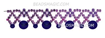 Lots of patterns and kits to choose from. Free Pattern For Necklace Elegance Beads Magic
