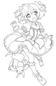 Madoka Magica Lineart Google Search Magical Girl Anime Anime Art Old Cartoons