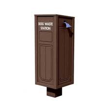 Waste stations, waste bags, signs and dispensers from top brands such as poopy pouch and barkpark by ultrasite. Permanent On Post Dog Waste Station American Recycled Products