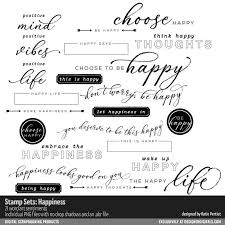 4 pieces crafts words clear stamps blessing words stamp silicone stamp cards and acrylic stamp blocks tools with grid lines for card making decoration and diy scrapbooking. Stamps Sets Happiness Sentiments Quotes Photoshop Stamps Cardmaking Scrapbooking Designerdigitals Words Digital Word Words Scrapbook