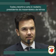 O Sindpol parabeniza o Deputado Estadual Tadeu Martins Leite (MDB), que foi  reeleito presidente da Assembleia Legislativa de Minas Gerais (ALMG), nesta  quarta-feira, (04/12). Tadeu Leite, que chefia o Parlamento desde fevereiro