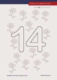 Ada berbagai cara yang bisa digunakan dalam menghitung perkalian angka 11 salah satunya adalah cara perkalian istimewa angka 11 ini. Belajar Anak Angka 14 Empat Belas Cupidocreativeblog