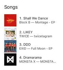 #85 in estonia, my homeplace. Block B A Shall We Dancea No 1 In Us Itunes Kpop Chart Charts And Sales Onehallyu