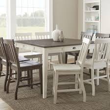Coleman counter height table rustic golden brown. Steve Silver Cayla Farmhouse Counter Height Table With 18 Leaf Wayside Furniture Dining Tables