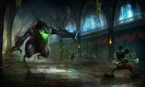 Boss Fight Characters Art Epic Mickey Epic Mickey Epic Art Disney Concept Art