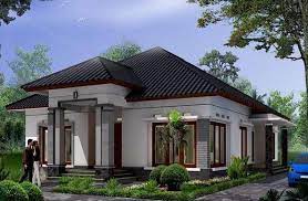 Gambar model rumah mewah 2 lantai sederhana. 25 Model Rumah Minimalis 1 Lantai Terbaru 2020 Rumahpedia