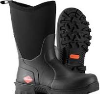 Amazon.com | Showave Men's Mid Calf Rubber Work Boots ...