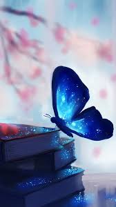 Blue Butterfly Wallpaper Home Screen Pretty Wallpapers Butterfly Wallpaper Beautiful Wallpapers