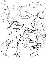 Say Hello To Swiper Dora And Boots Coloring Pages Dora The Explorer Cartoon Coloring Pages Coloring Pages Cartoon Coloring Pages Dora Coloring