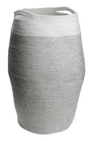 Juta Szennyeszsak Sotetszurke Home H M Hu Grey Laundry Basket Ikea Laundry Basket Laundry Basket