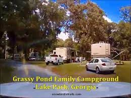 Grassy Pond Family Camp Near I 75 Exit 5 In Lake Park Georgia On The Road With Niki Jack And Snowbir Lake Park California Beach Camping Camping In Illinois