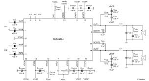 Above is the circuit diagram for this tda2030 based amplifier circuit. Pin On Tda7294 150 W Power Amplifier