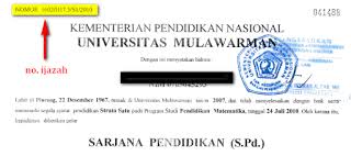 Berikut adalah 2 cara mengecek ijazah asli atau ijazah palsu. Cara Cek Atau Mencari Letak Nomor Ijazah Dan Tahun Lulus Ijazah