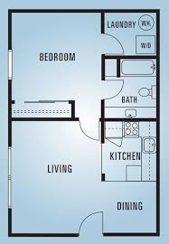 609 Anderson One Bedroom E 600 Square Feet Small House Floor Plans One Bedroom House Plans Basement House Plans