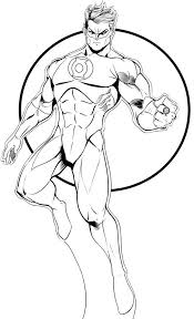 Green Lantern Green Lantern Flying In The Sky Coloring Page Risovat Risunok Kak Risovat