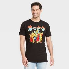 Dragon ball z is a popular anime following the adventures of goku, who with the help of his friends defends the earth against all manner of villains, from aliens to androids and everything in between. Dragon Ball Z Men S Shirts Target