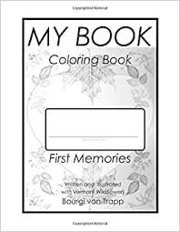 Touch device users, explore by touch or. My Book Coloring Book Von Trapp Bourgi 9781790875771 Amazon Com Books