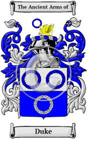 Duke Name Meaning, Family History, Family Crest & Coats of Arms