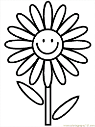Cartoon Flowers Coloring Page Free Printable Coloring Pages Math Coloring Timed Math Facts Math Facts