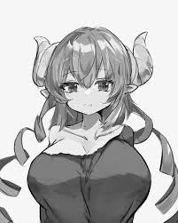 orobou's sketchbook - Dragonmaid sketches 🐲 #ilulu #rkgk #sketch...