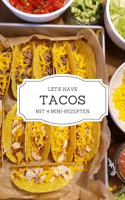 ▷ 1001 + sommerliche bastelideen für kinder und erwachsene. Tacos Ein Mexikanisches Familienessen 4 Mini Rezepte
