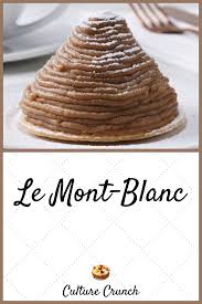 Le Mont Blanc La Recette Facile En 2020 Recette Recette Facile Gateaux Et Desserts