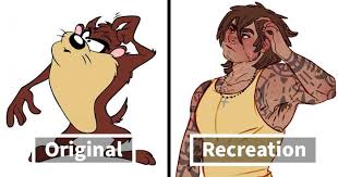 Whippletree (1939, anthropomorphic turtle) poppa panda (1939. Ever Wondered What Cartoon Characters Would Look Like As Humans This Artist Has The Answer 30 Pics Bored Panda