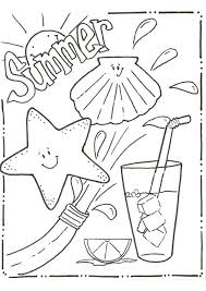 On coloring4all we also suggest printable pages, puzzles, drawing game. Summer Coloring Pages For Kids Print Them All For Free