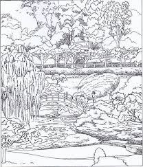 epingle sur jardin japonais coloriage perroquet