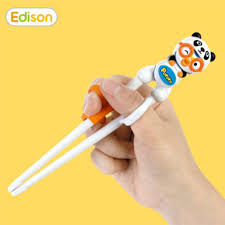 Generally believed to have originated in ancient china. Edison Chopsticks For Beginners Stage 1 Panda Pororo Babyonline