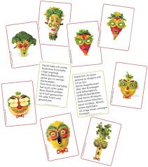 Kunstwerke aus gemüse und obst kunst in 2019 pinterest obst, obst und gemüse und download. Lesekarten Gemuesekoepfe Zaubereinmaleins Designblog