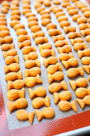 Homemade Goldfish Crackers Rezept Fingerfood Essen Und Kochen Und Backen