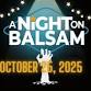 A Night on Balsam / BOOs on Balsam event image