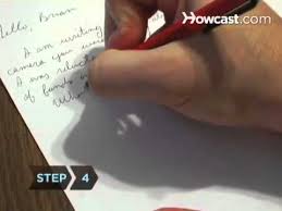Therefore, the writing involved will be short, simple and friendly depending on your relationship and the equation you have with the recipient. How To Write A Letter Youtube