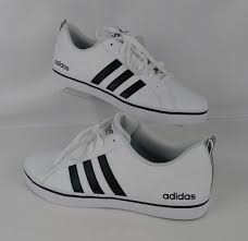 Adidas Neo Men S Pace Vs Fashion Sneakers White Black Aw4594 Size 11 Nice Comfortable Sneakers Low Top Shoes Some Tiny Sneakers Sneakers Fashion Adidas Neo