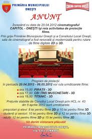 Programul Cinematografului Din Onesti Yes Please Love