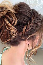 42 Braided Prom Hair Updos To Finish Your Fab Look Braided Prom Hair Hair Styles Natural Hair Styles Easy