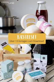 Basteln Fur Die Kinderkuche Und Den Kaufladen Mit Diesem Bastelset Erhalst Du Uber 13 Vorlagen Mit Einem Download Ki Bastelsets Kinder Kaufladen Kinderkuche