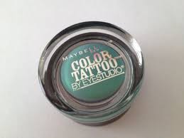 Maybelline 24 Hr Color Tattoo Eyeshadow In Edgy Emerald Color Tattoo Eyeshadow Color Tattoo Maybelline