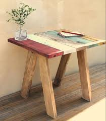 Rustic Home Mumbai On Instagram Distressed Side Table Diningtabledecor Rustichomemumbai Modern Coffee Table Decor Handmade Coffee Table Wood Furniture Diy