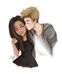 Image Result For Cute Couple Cartoon Black And White Cute Couple Drawings Couple Sketch Couple Drawings