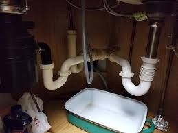 sewage smell from kitchen sink area